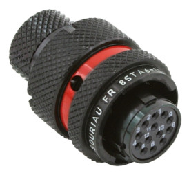 Złącze wielostykowe przemysłowe 13-pinowe Montaż na kablu Wtyczka Souriau Sunbank by Eaton