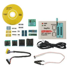 EZP2023+ Programator wysokich prędkości SPI FLASH 24/25/93 bios 25T80 Palenie Offline Reset Kit
