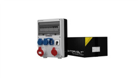 Rozdzielnica Budowlana Z Łącznikiem Td-S/Fi 32A 16A 3X230v Schuko Doktorvolt...