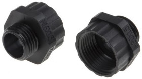 Adapter do dławnic kablowych, M16 → M20, materiał: Nylon 66, kolor: Czarny, RS PRO 822-9864 /10szt./