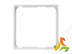 BERKER B.KWADRAT Pierścień oddzielający do płytki centralnej biały połysk 11098989 HAGER