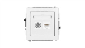 Deco Mechanizm Gniazda Antenowego Poj. Typu F (Sat) + Gniazda Komp. Poj....