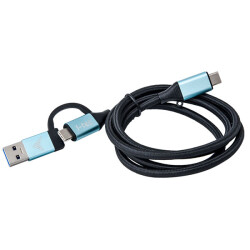 i-tec C31USBCACBL USB-C Cable to USB-C with Integrated USB 3.0 Adapter