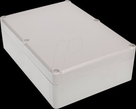 Industrial housing, 177 x 125 x 56 mm, IP65, light gray