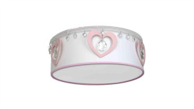 Lampa Sufitowa Heart 2Xe27 Mlp8279 Milagro