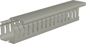 Kanał na wiązki Weidmüller CD 50X100 5/7.5 GY 2590140000, szary, (D x S x W) 2 m x 100 mm x 50 mm