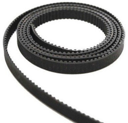 GT2 10mm Reinforced Timing Belt - Black