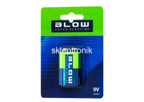 Bateria 9V 6F22 Super Alkaline Blow za 1szt