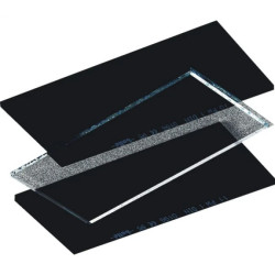 Zestaw 5 bezbarwnych filtrów do masoud2 i casoud2 kolor bezbarwny TETE FILTERIN