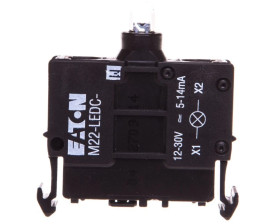 Oprawka z LED biała 12-30V AC/DC M22-LEDC-W 216560