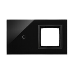 Panel dotykowy 2 moduły Simon 54 wulkaniczna lawa
