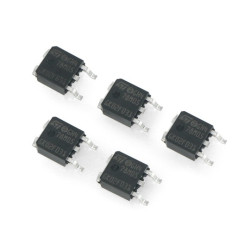 Stabilizator 5V L78M05CDT - SMD TO252 - 5szt.