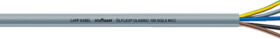 PVC control line ÖLFLEX CLASSIC 100 300/500 V 6 G 1.0 mm², AWG 18, unshielded, gray, 0010045/100