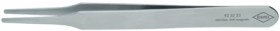 ESD precision tweezers, uninsulated, antimagnetic, stainless steel, 120 mm, 92 52 23