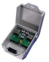 Outdoor Net Protector AirFiber Gigabit PoE, 30kV, PoE 802.3 af/at - bezpieczniki gazowe + TVS