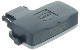 Cover cap, size 10A, PA, longitudinal bow locking, IP65, 19462105425