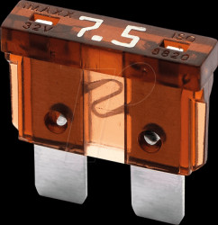 F1575 Fuse normOTO 7.5A 32VDC brown