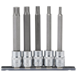 Draper Expert 16349 3/8&quot; Sq. Dr. Spline Socket Bit Set (5 Piece)