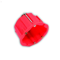 Puszka montażowa czerwona /sztuka/