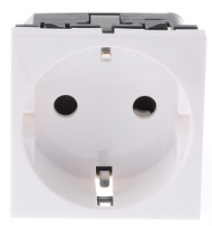 Gniazdo wtykowe Typ F - niemieckie Schuko Montaż wpuszczany Legrand 16A Zacisk śrubowy