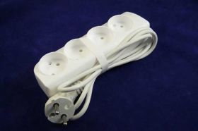 PS-4xGN 1,5mb PRZEDŁUŻACZ BEZ UZIEM.