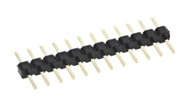 Złącze szpilkowe 12-pinowe raster: 2.0mm -rzędowe HARWIN Przewlekany 1.0A