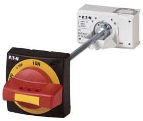 Napęd drzwiowy czerwono-żółty z blokadą NZM1-XHBR 266632