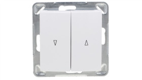 Impresja Łącznik Żaluzjowy /Z Blokadą Mechaniczną/ Biały Łp-7Yb/M/00