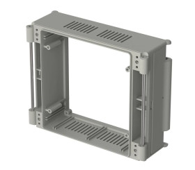 Bopla BC 5000 L-0,5 (79001300) - podstawa 0.5 (51.51 mm deep) z zawiasami, bez uszczelki, z wentylacją do obudowy CombiCard 5000