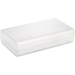 Strapubox 2515KL Universal Enclosure Plastic Transparent 1 Pc Snap Fastener