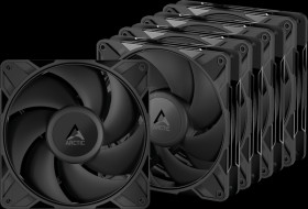 ACFAN00319A Arctic case fan P14 Pro PST Black, 140 mm, pack of 5
