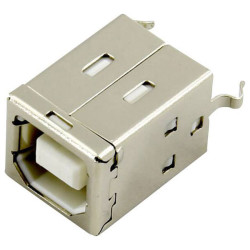 Connfly DS1099-01-WN0 USB B Socket Vertical Mounting 1 piece