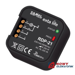 Ściemniacz radiowy RDP-21 1-kan dwukierunkowy dopuszkowy ZAMEL EXTA LIFE