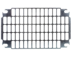 Płyty perforowane Monobloc wykonane ze stali galw.wys.300xW200mm perf.uni.11x26mm, NSYMR32