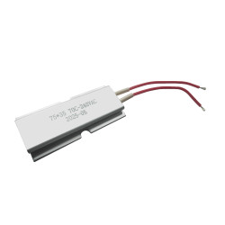 Element grzewczy 50W Ogrzewacz do szaf sterowniczych 240V długość 75mm Grzałka PTC z powłoką aluminiową