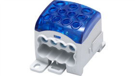 Blok Rozdzielczy - Uniwersalny Al/Cu Sub 270 (82070) Simblock Niebieski 81655003