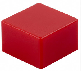 Nakładka przełącznika dotykowego, Góra klawisza, do użytku z Seria B3F-4000, seria B3F-5000, seria B3W-4000