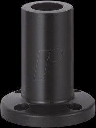 960 698 01 Base with pipe for floor mounting, black