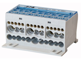 Blok listew rozdzielczych 4-biegunowy 125A TH35 BPZ-KB-8/125 289968 EATON