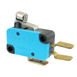 Wyłącznik krańcowy miniaturowy zestyk przełączny 1CO dźwignia krótka z rolką poprzeczną metalową T0-MK1MIM4