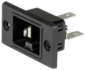 Schurter 3-142-752 Złącze męskie IEC, styki: 3, 294, 6.5 mA, 1 szt.