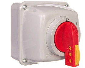 Łącznik krzywkowy 0-I 3P 40A w obudowie na kłódkę IP44 Łuk 40-13/5 924016