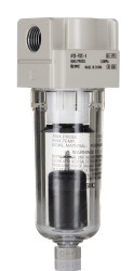 Filtr pneumatyczny seria AF, filtracja do 5μm G 1/4, Automatyczny SMC