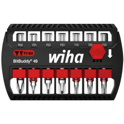 Wiha 42116 BitBuddy&#xAE; TY Bit Set, 7 Piece