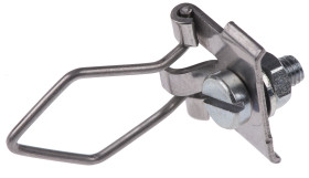 Akcesorium do złącza D-sub 9 → 37-pinowe Dźwignie blokujące do Złącze D-sub Stal RS PRO