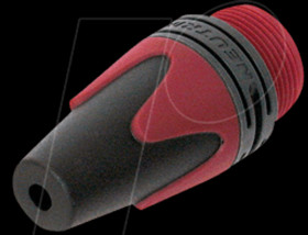 BXX-2-RED XLR clamping sleeve, anti-kink sleeve, red