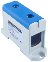 Złączka szynowa jednopolowa ZGX 1x150 mm2 niebieska (Al-Cu) ENE-00386