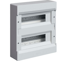 Rozdzielnica natynkowa 24 modułowa 2x12M bez drzwi IP40 COSMOS VD212NP HAGER