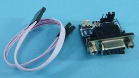 KONW.USB micro-&gt;UART RS232 TTL ST3232 5V