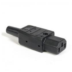 IEC C14 Female Plug for Cable Mounting - 250V 10A - CP-22S